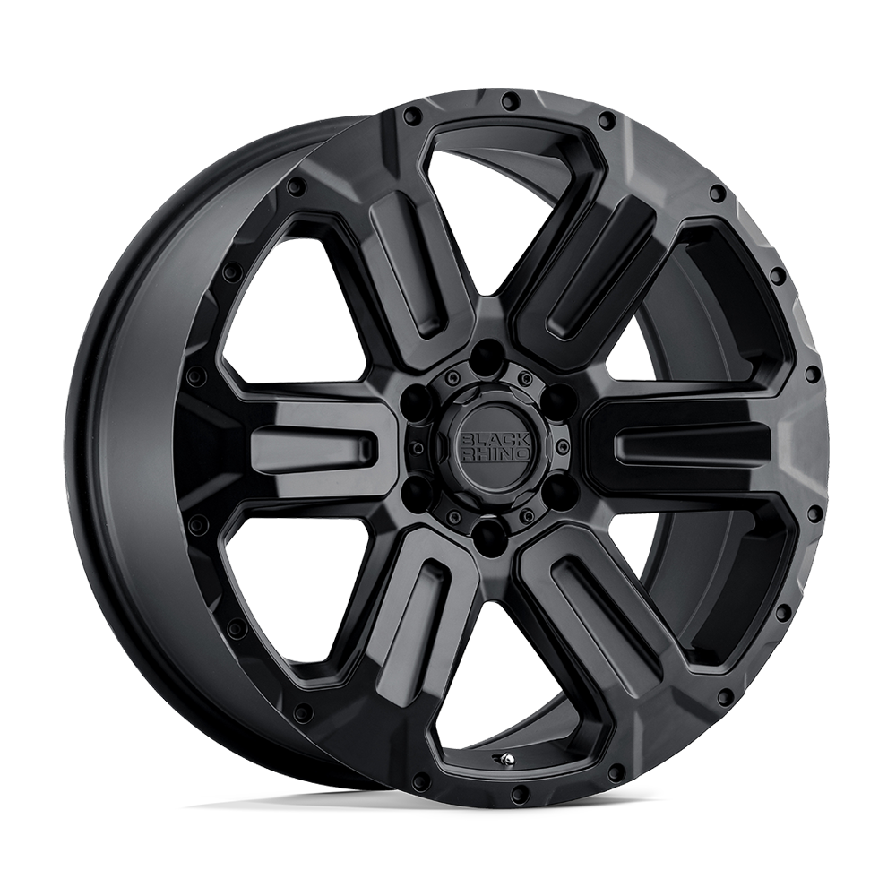 4 Llantas Wanaka 17x8,5 6x139 Matte Black - Black Rhino - DOBLETRACCION
