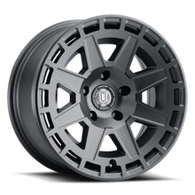 Cargar imagen en el visor de la galería, 4 Llantas Compass 17x8.5 6x139 SAT Black - Icon Alloys - DOBLETRACCION