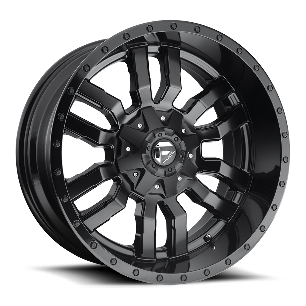 4 Llantas Sledge D596 20x9 6x135/139 F150/Silverado – Fuel - DOBLETRACCION