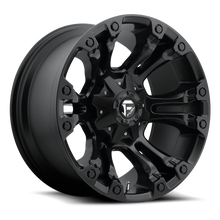 Cargar imagen en el visor de la galería, 4 Llantas Vapor  D560 18x9 6X135/139 Negra F150/Silverado - Fuel - DOBLETRACCION