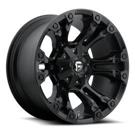4 Llantas Vapor D560 17x9 8x165 Black - Fuel - DOBLETRACCION