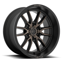 Cargar imagen en el visor de la galería, 4 Llantas Clash D762 20x10" 6x139 Matte Black w/ Dark Tint - Fuel - DOBLETRACCION
