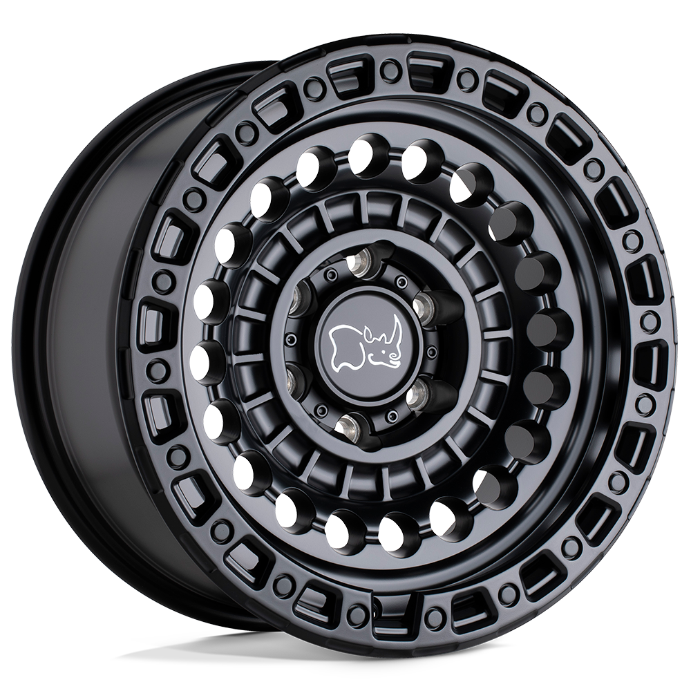4 Llantas Sentinel 17x8,5 6x139 Matte Black - Black Rhino - DOBLETRACCION