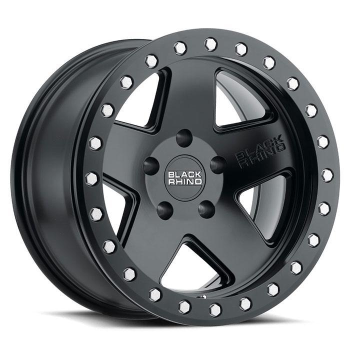 4 Llantas Crawler 17X9.5 6X139  Matte Black - Black Rhino - DOBLETRACCION