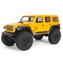 Cargar imagen en el visor de la galería, Auto a Control Remoto RC Jeep Wrangler JLU 1/24 4WD Amarillo - Axial