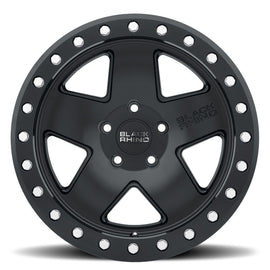 4 Llantas Crawler 17X9.5 6X139  Matte Black - Black Rhino - DOBLETRACCION
