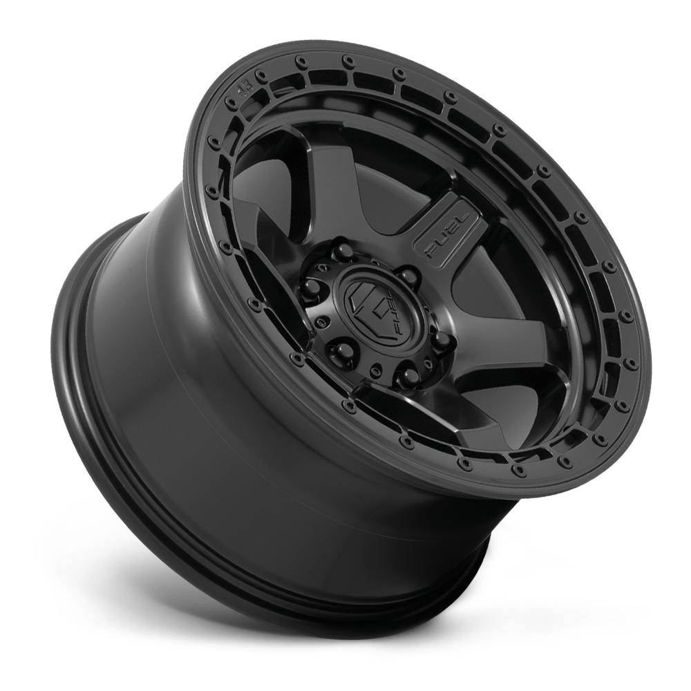 4 Llantas Block D750 17x9 6x139 Black - Fuel - DOBLETRACCION