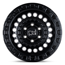 4 Llantas Sentinel 17x8,5 6x139 Matte Black - Black Rhino - DOBLETRACCION