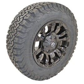 4 Llantas Vapor  D560 18x9 6X135/139 Negra F150/Silverado - Fuel - DOBLETRACCION