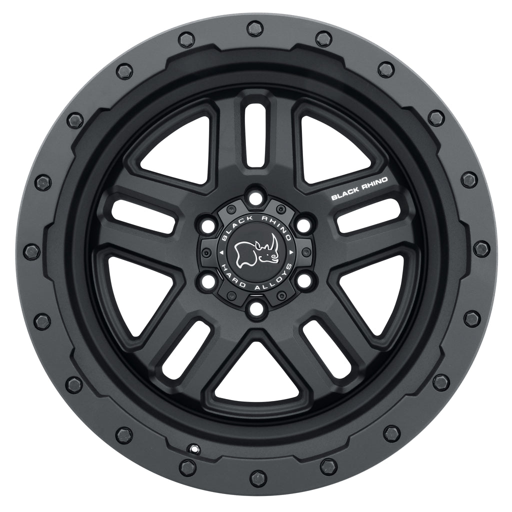 4 Llantas Barstow  20x9 6X139 Matte Black - Black Rhino - DOBLETRACCION