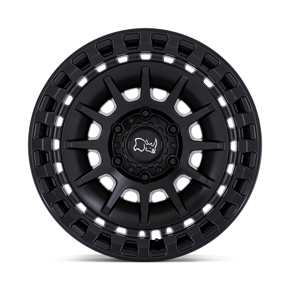 4 Llantas Barrage 17x8,5 6x139 Matte Black - Black Rhino - DOBLETRACCION