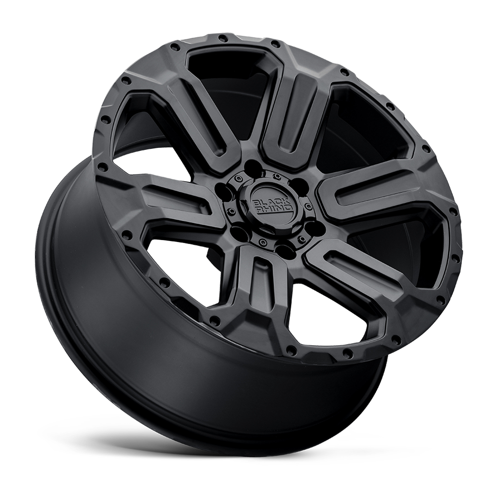 4 Llantas Wanaka 17x8,5 6x139 Matte Black - Black Rhino - DOBLETRACCION