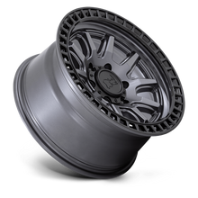 Cargar imagen en el visor de la galería, 4 Llantas Calico 17x8,5 6x139 Mate GunMetal w/ Matte Black Lip - Black Rhino - DOBLETRACCION