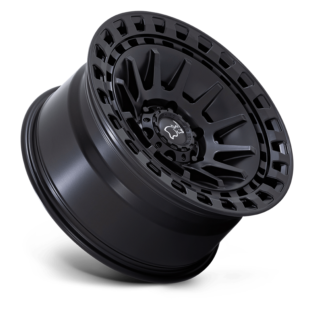 4 Llantas Barrage 17x8,5 6x139 Matte Black - Black Rhino - DOBLETRACCION