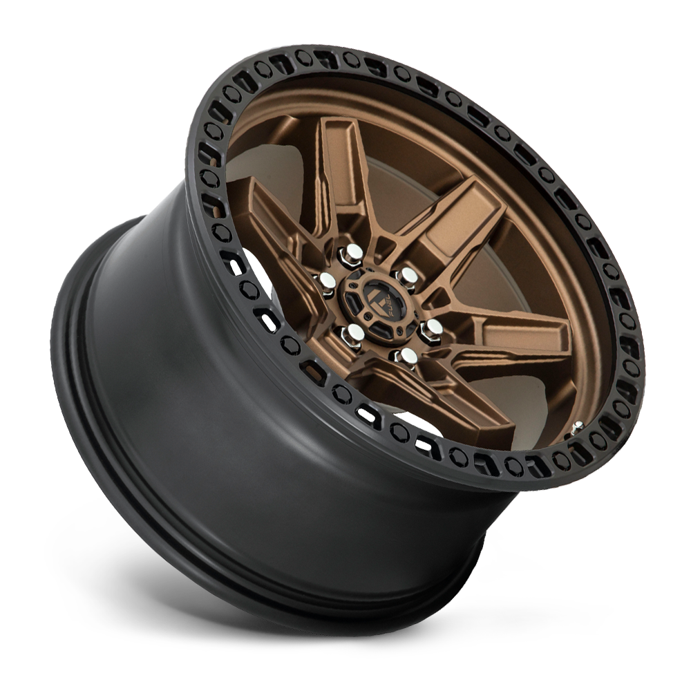 4 Llantas Kicker D699 17x9" 6x139 Matte Bronze - Fuel - DOBLETRACCION
