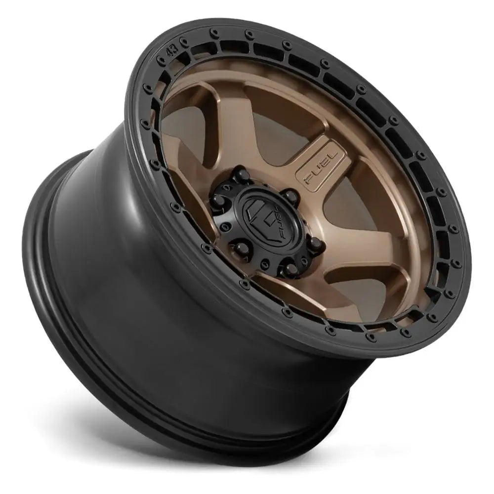 4 Llantas Block D751 17x9" 6x135 Matte Bronze - Fuel - DOBLETRACCION