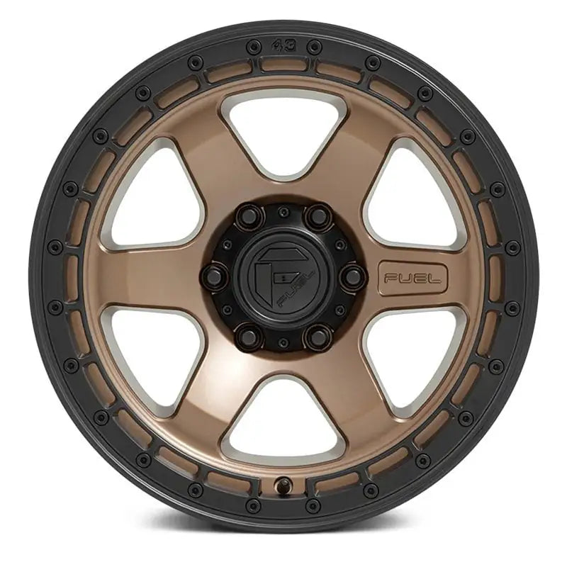 4 Llantas Block D751 17x9" 6x135 Matte Bronze - Fuel - DOBLETRACCION