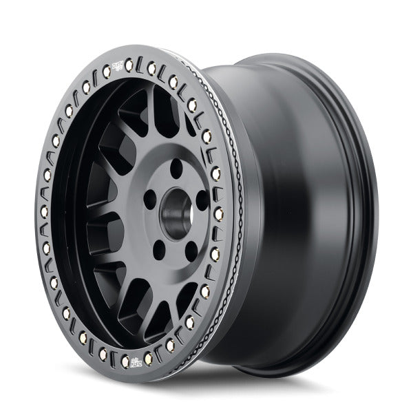 4 Llantas Mesa Race Beadlock 17x9 6x139 Matte Black - Dirty Life - DOBLETRACCION