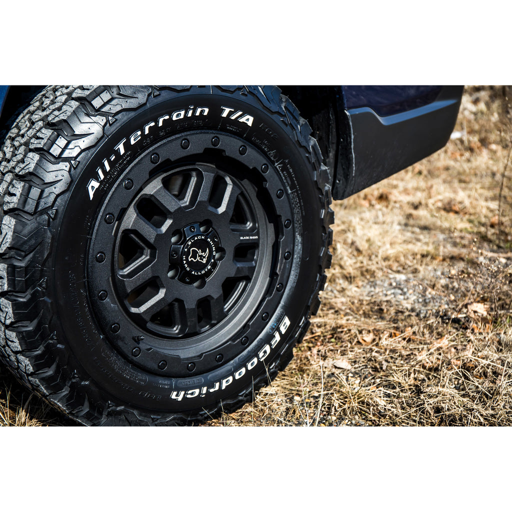 4 Llantas Barstow 18x9.5 6x139 Textured Matte Black - Black Rhino