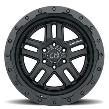 Cargar imagen en el visor de la galería, 4 Llantas Barstow 17x9.5 6x139/12 Matte Black - Black Rhino