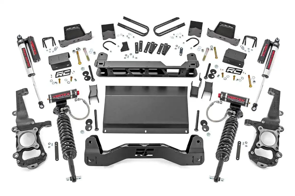 Kit de Levante con Suspensión 6" VERTEX con Reservorio Ford F150 (21-22) - Rough Country - DOBLETRACCION