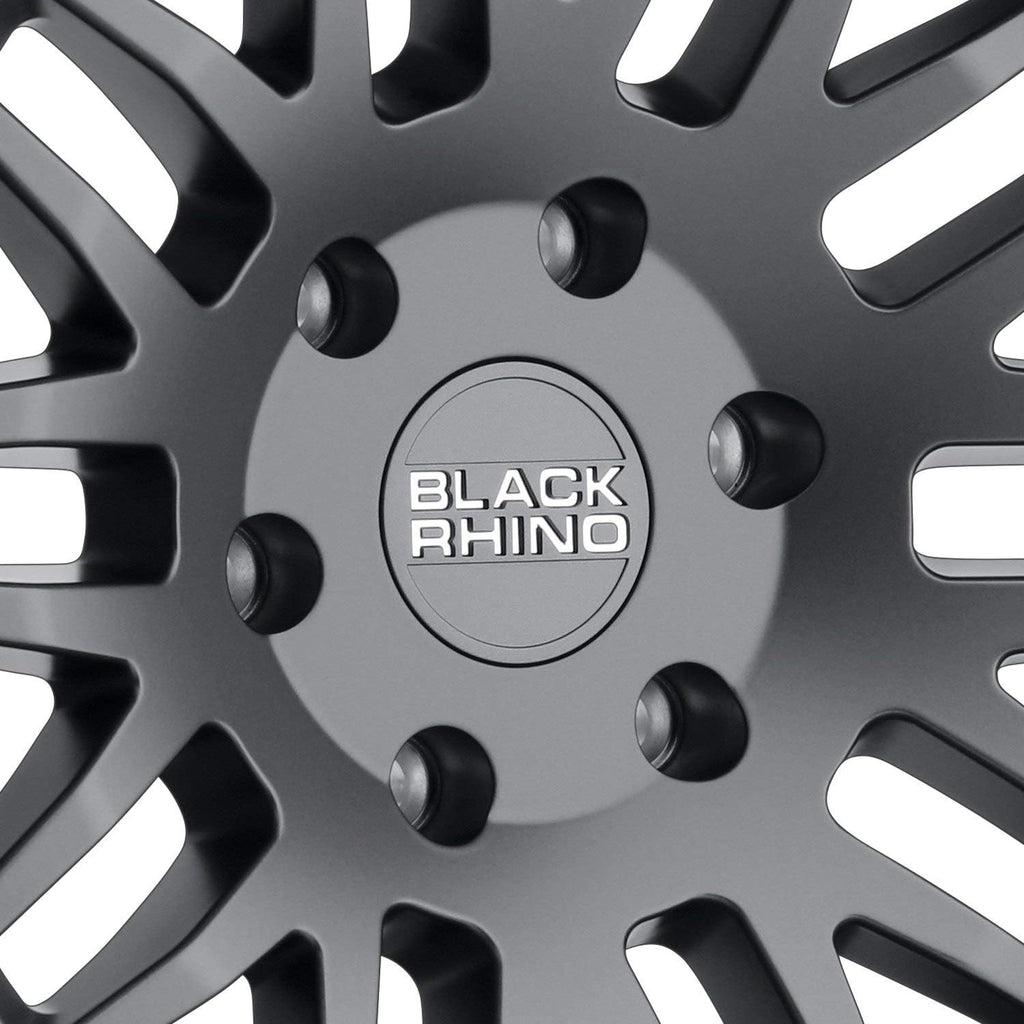 4 Llantas Fury 17x9,5 6x139 Matte GunMetal - Black Rhino - DOBLETRACCION
