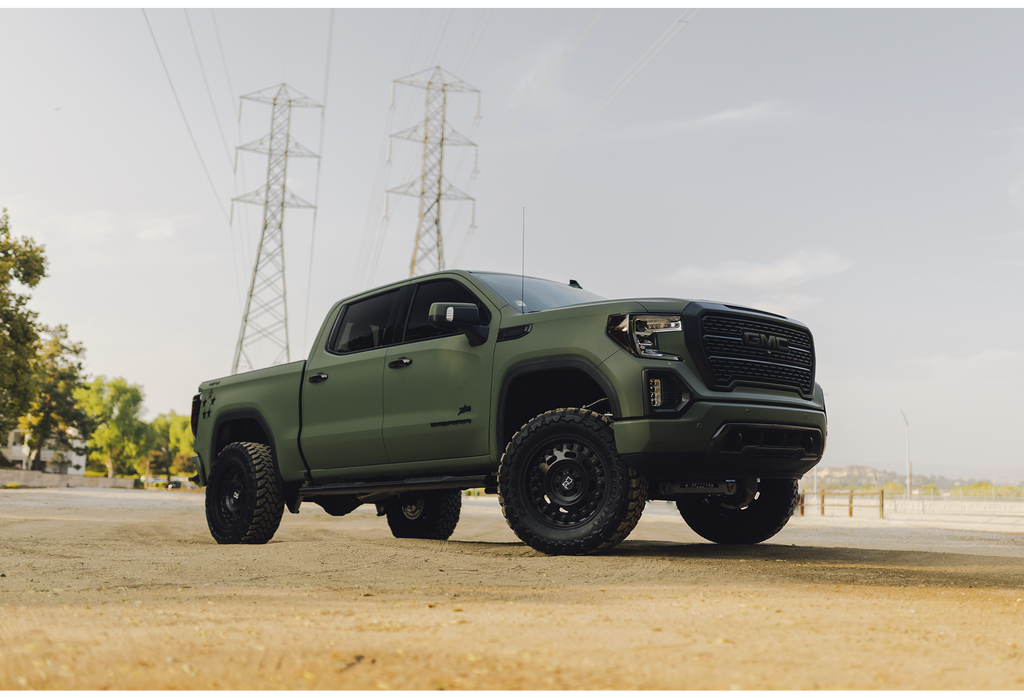 4 Llantas Axle 17X9.5 6X139 Matte Black - Black Rhino - DOBLETRACCION