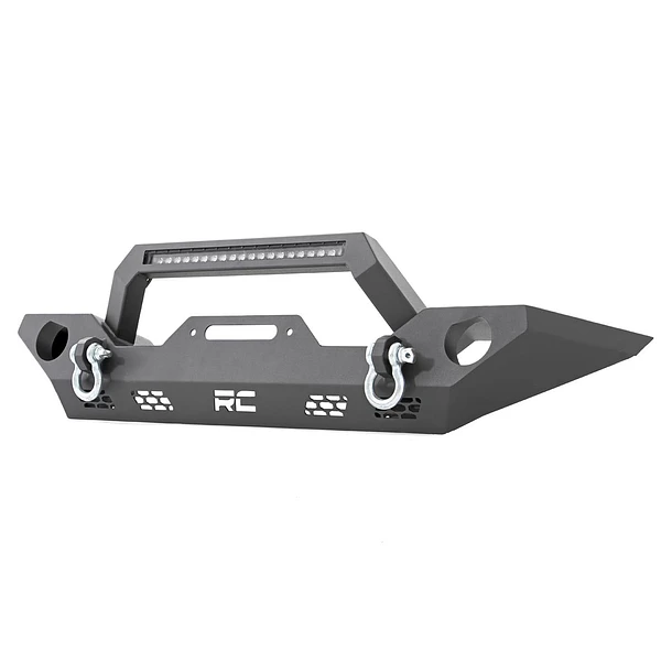 Parachoques Delantero con barra LED Wrangler JK/JL/JT - Rough Country - DOBLETRACCION