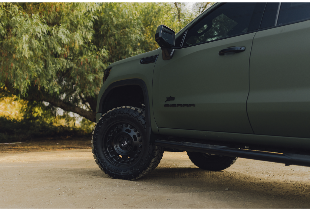 4 Llantas Axle 17X9.5 6X139 Matte Black - Black Rhino - DOBLETRACCION