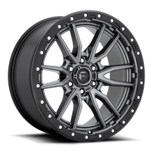 Cargar imagen en el visor de la galería, 4 Llantas Rebel D680 20X9 6X139 Gris Silverado - Fuel - DOBLETRACCION