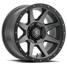 Cargar imagen en el visor de la galería, 4 Llantas Rebound  17x8.5 6x139 Titanium - Icon Alloys - DOBLETRACCION