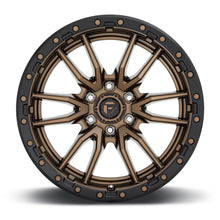 Cargar imagen en el visor de la galería, 4 Llantas Rebel D681 17X9 6X139 Bronze  - Fuel - DOBLETRACCION