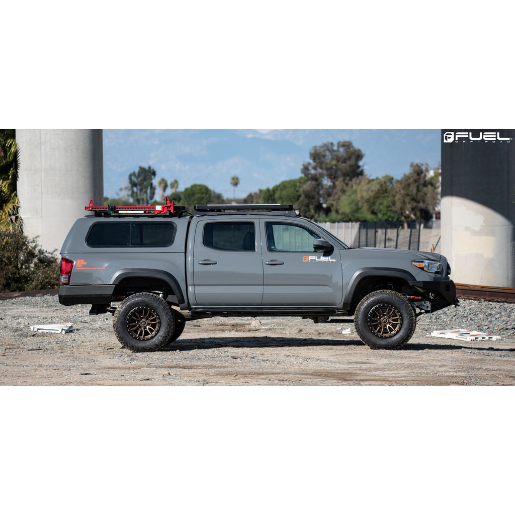 4 Llantas Rebel D681 20X10 6X139 Bronze Silverado - Fuel - DOBLETRACCION