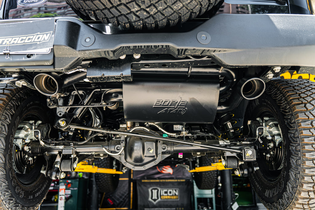 Sistema de Escapes ATAK colas negras Ford Bronco (24+) - Borla