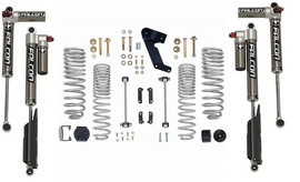 Kit de Levante de Suspensión 2.5 con Amortiguadores Falcon 3.3 con Reservorio Jeep Wrangler JL (19+) - Rubicon Express + Falcon - DOBLETRACCION
