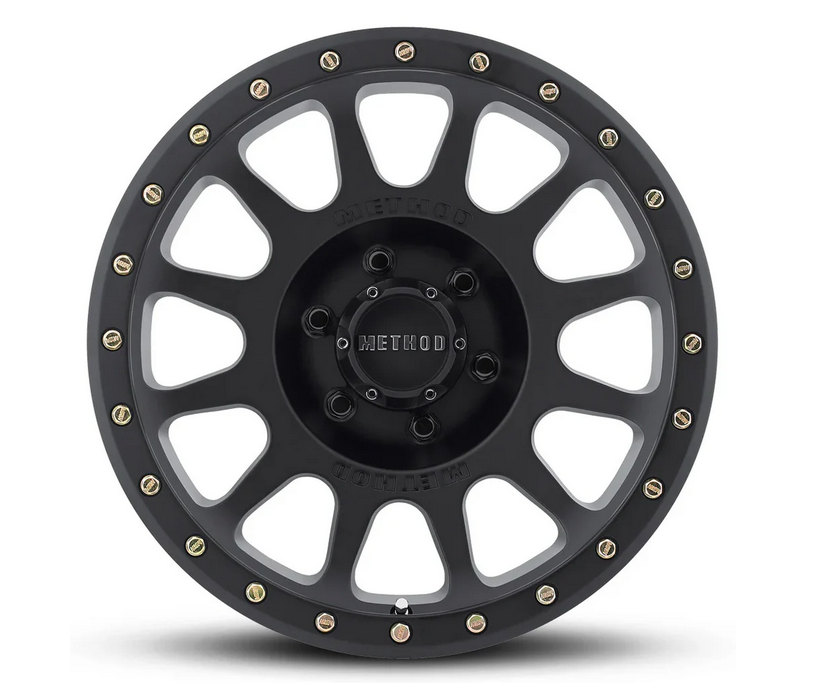 4 Llantas 305 17x8,5 6x139 Matte Black  - Method Wheels