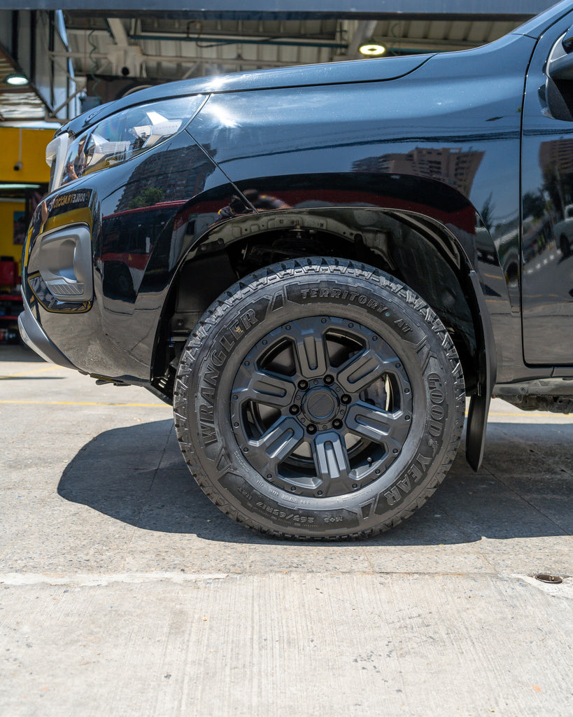 4 Llantas Wanaka 17x8,5 6x139 Matte Black - Black Rhino - DOBLETRACCION