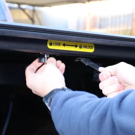Tapa Retráctil Manual Cubre Pick-Up Chevrolet Silverado CD (19-24) - GA2