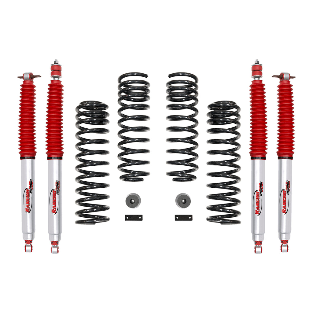 Kit de Suspensión Quick Lift 2" RS9000XL Jeep Wrangler JK 2P (07-18) - Rancho - DOBLETRACCION