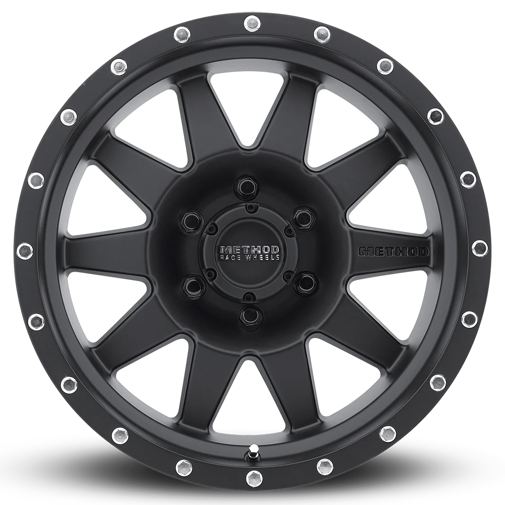 4 Llantas 301 15x7" 5x139 Matte Black - Method Wheels