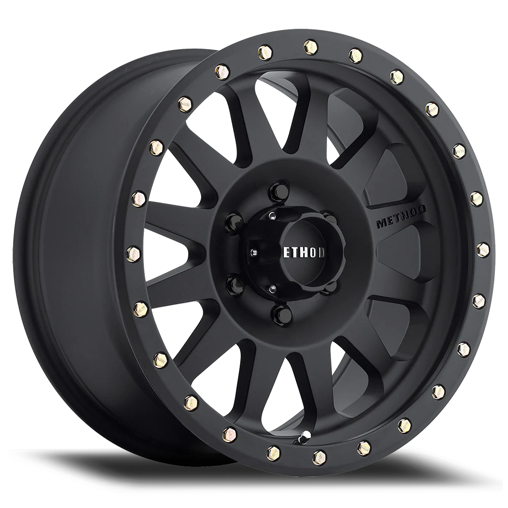 4 Llantas 304 20x10" 6x139 Matte Black - Method Wheels - DOBLETRACCION