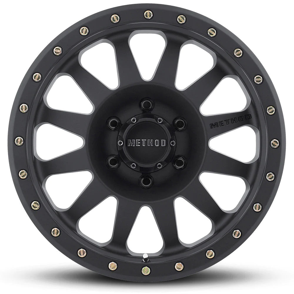 4 Llantas 304 20x10" 6x139 Matte Black - Method Wheels - DOBLETRACCION