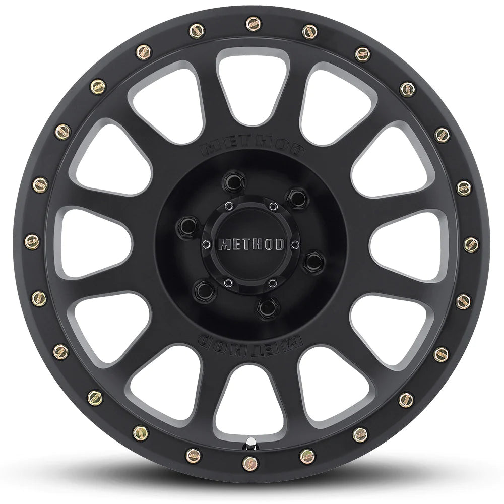 4 Llantas 305 18x9" 6x139 Matte Black - Method Wheels - DOBLETRACCION