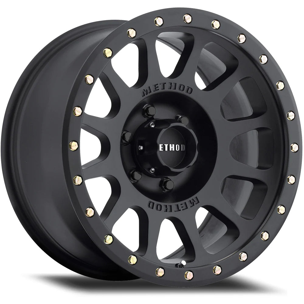 4 Llantas 305 17x8.5" 6x135 Matte Black - Method Wheels - DOBLETRACCION