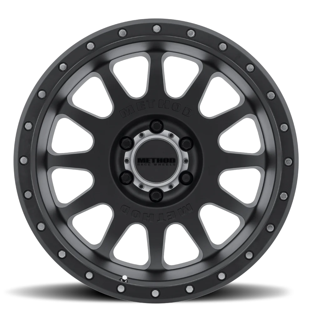 4 Llantas 605 20x9" 6x135 Matte Black - Method Wheels