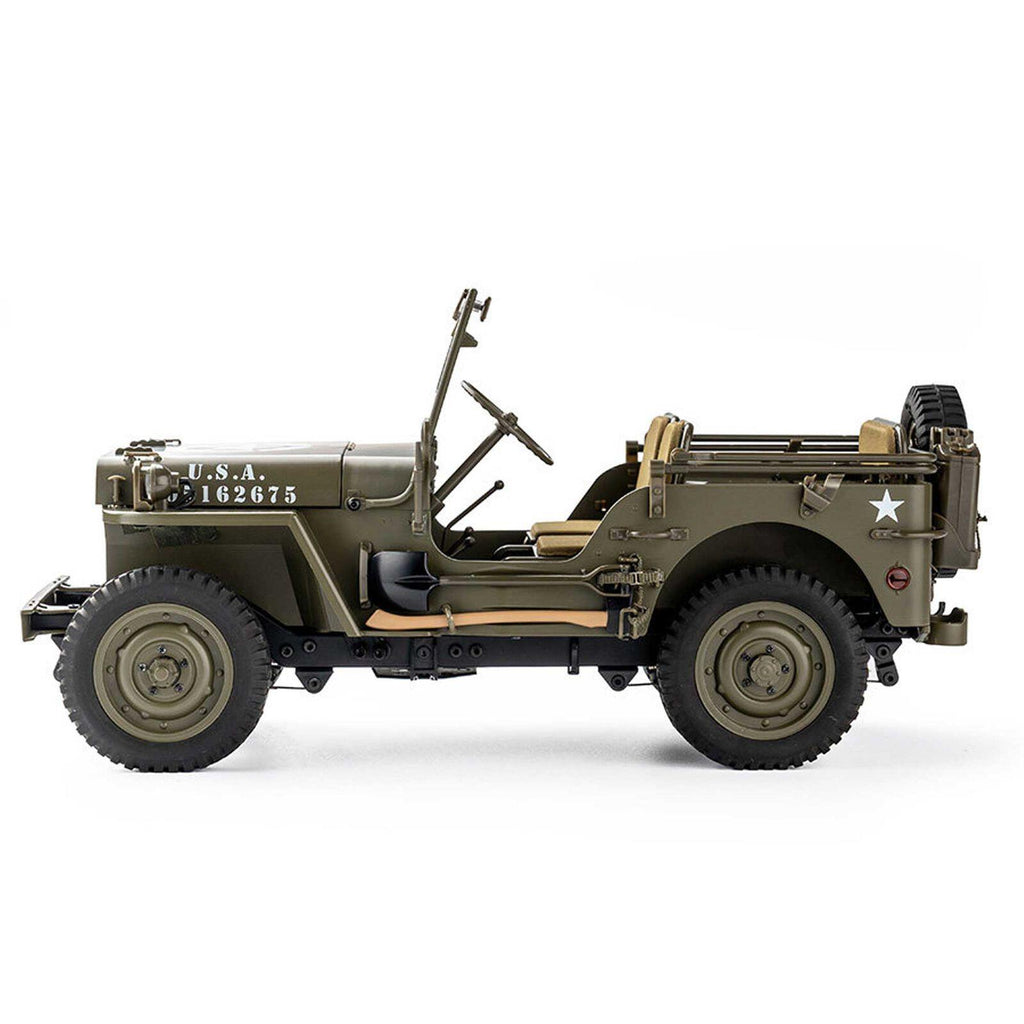 Auto a Control Remoto RC Jeep Militar 1/12 4WD Brushed RTR FMS - Axial