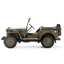 Cargar imagen en el visor de la galería, Auto a Control Remoto RC Jeep Militar 1/12 4WD Brushed RTR FMS - Axial
