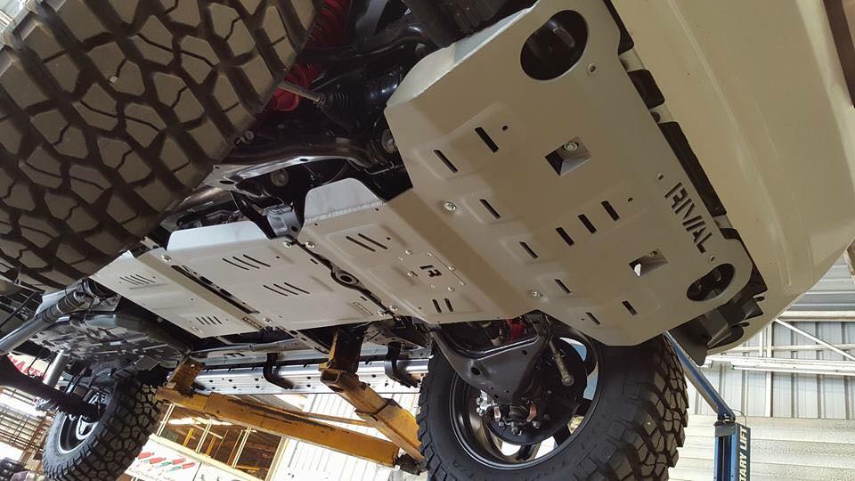 Skid Plate Completo 3 Piezas SsangYong Actyon (12+) - Rival 4x4