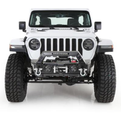Parachoque delantero Stryker Jeep Wrangler JK / JL / Gladiator JT - Smittybilt - DOBLETRACCION