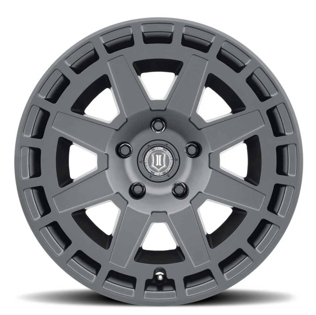 4 Llantas Compass 20x10 6x139 Titanium - Icon Alloys - DOBLETRACCION